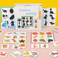 Wooden Shadow Matching Puzzle Game