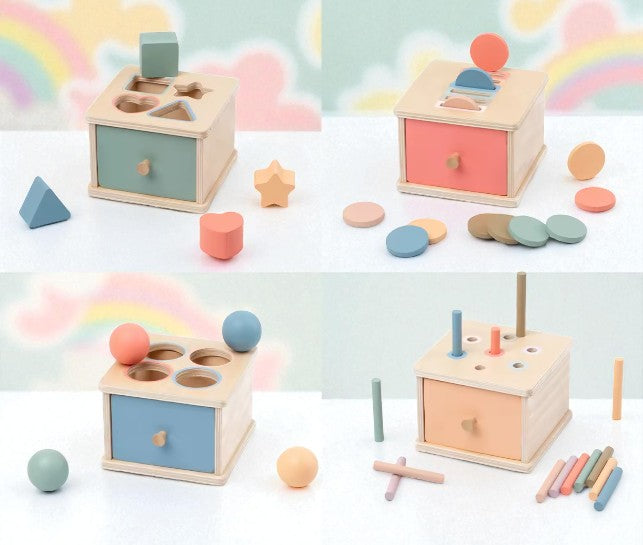 Montessori Fine Motor Skills Wooden Toy Series